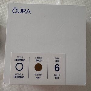 ŌURA Gold Ring Size 6